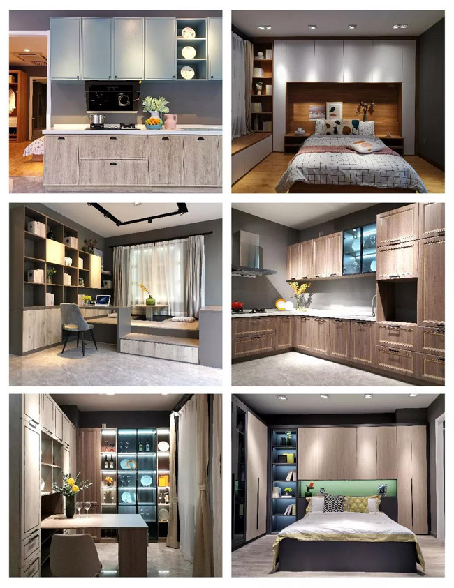 NG电子游戏山东潍坊安丘店定制家居实拍