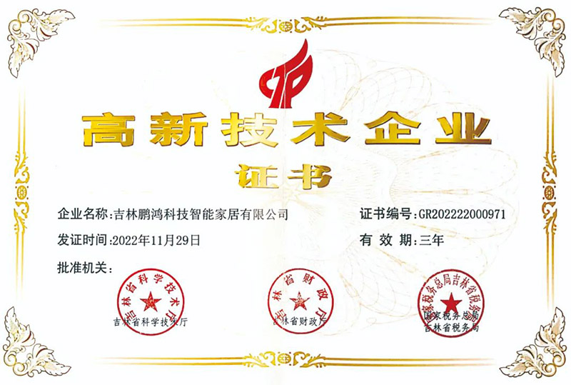 NG电子游戏荣获国家级高新手艺企业