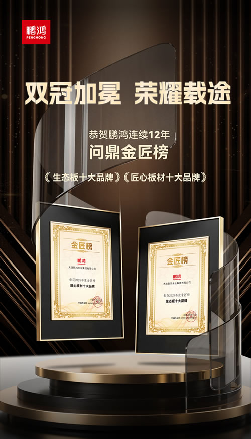 NG电子游戏再度问鼎“生态板十大品牌”及“匠心板材十大品牌”